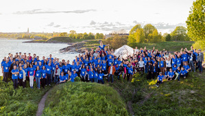 Międzynarodowe Spotkanie Studentów Geodezji w Finlandii dobiegło końca <br />
Uczestnicy IGSM 2015 (fot. Jame D. Donovan)