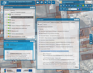 Usługi sieciowe w Geoportalu Województwa Łódzkiego