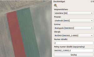 Nowa wtyczka pozwoli wyszukać działkę w QGIS