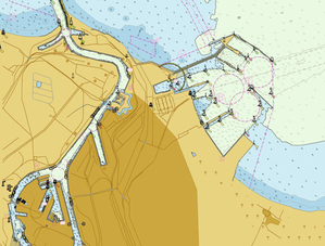 Hydrografowie zapraszają do Ustki <br />
 Elektroniczna Mapa Nawigacyjna ENC