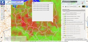 Monitoring suszy w Geoportalu