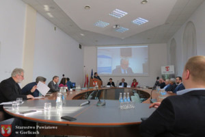 Telekonferencja z udziałem GGK w Gorlicach