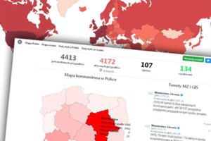Koronawirus: dane z Polski i ze świata na mapach i wykresach