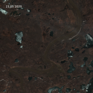 Katastrofa ekologiczna na Syberii widziana z satelity