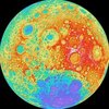 Księżyc z pikselem 100 metrów