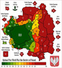 Dziwna mapa granic Polski