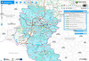 Mapa geoportali powiatowych w ORSIP