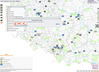 Mapa obiektów infrastruktury usługowej na stronie UTK