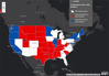 Clinton vs. Trump: wyborcza walka na cyfrowej mapie