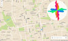 Orientacja ulic na interaktywnej mapie