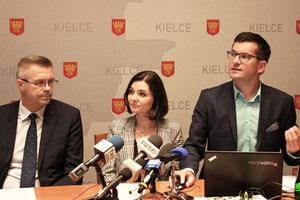 Kielce 4D: miasto w wielu wymiarach <br />
Konferencja prasowa, na której zaprezentowano nowy serwis