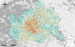 Mapa pomoże walczyć z miejską wyspą ciepła