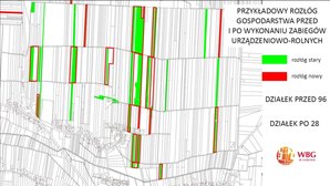 Najlepsze prace scaleniowe nagrodzone <br />
I miejsce wśród projektów scaleń - obiekt Wojsławice