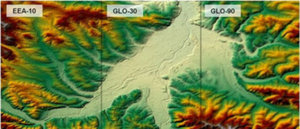 Premiera Copernicus DEM: nowe modele dla Europy i świata <br />
Porównanie poszczególnych produktów Copernicus DEM