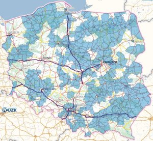 Geo-Info zintegrowane z rejestrem PESEL <br />
Powiaty wykorzystujące funkcję komunikacji z PESEL