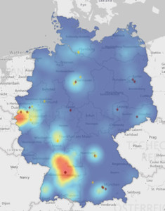 Niemcy kartują wędrówkę koronawirusa