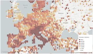 Mapy pokazują, czy przestrzegamy kwarantanny <br />
Analiza firmy Mapbox