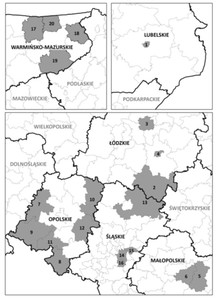 Już czwarte zamówienie GUGiK na aktualizację BDOT10k <br />
Zasięg aktualizacji