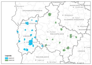 GUGiK podpisał umowy na skaning 27 miast <br />
Zasięg przetargu