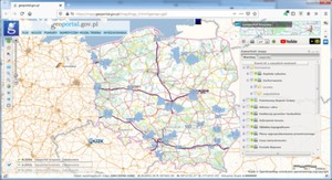 Na Geoportalu uruchomiono warstwę Koronawirus [aktualizacja] <br />
Zachorowania wg powiatów