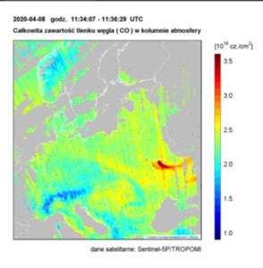 IMGW: Czy pożar lasu w Czarnobylu zagrażał jakości powietrza w Polsce?