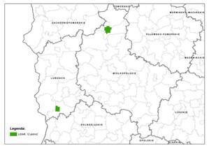 Nowe dane ALS dla dwóch miast w PZGiK i na Geoportalu <br />
Zasięg aktualizacji