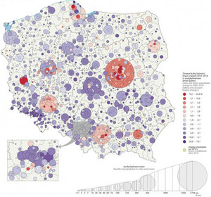 Poznaliśmy Mapy Roku 2018 <br />
Fragment Atlasu Statystycznego Polski