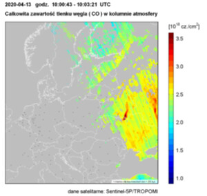 IMGW: Czy pożar lasu w Czarnobylu zagrażał jakości powietrza w Polsce?