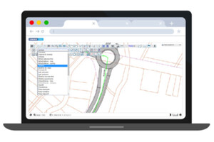 Geoinformacja w zarządzaniu siecią transportową <br />
Przejście w tryb rysowania infrastruktury drogowej w systemie Comarch ERGO