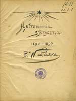 Dokument sprzed wieku, czyli wykłady prof. Wacława Laski z astronomii 