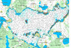 Mapa jeziora Śniardwy dla wybranych odbiorników