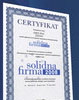 OPGK Olsztyn z certyfikatem „Solidna firma”
