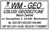 WM-GEO Usługi Geodezyjne Marcin Zieliński