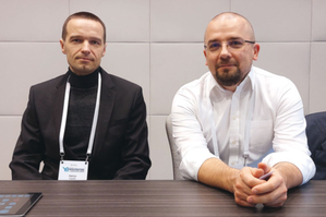Od lewej: Darius Pupeikis i Andrius Jurelionis (fot. Jerzy Królikowski)