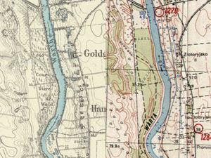 Mapa niemiecka z 1940 r., ark. 1858 Owinsk, opracowana na podstawie map z 1890 r. i 1911 r. oraz mapa polska, wyd. 1956 r., ark. N-33-130-B-d Biedrusko