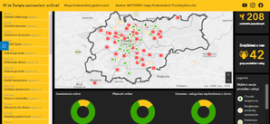 Kraków uruchomił interaktywną świąteczną mapę, która ma pomóc przedsiębiorcom