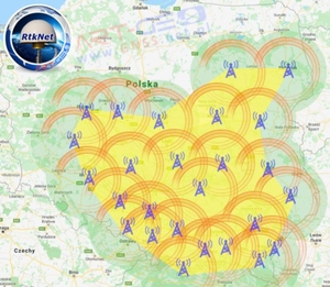 RtkNet rozrasta się na południu Polski