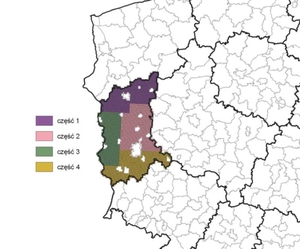 GUGiK zamawia dane 3D <br />
Zasięg opracowania (SIWZ)