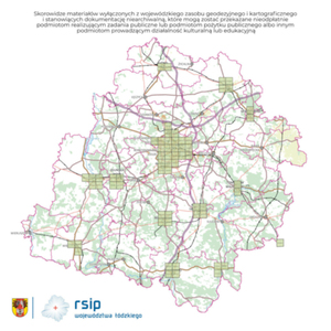 Urząd Marszałkowski Województwa Łódzkiego informuje o możliwości nieodpłatnego odbioru map