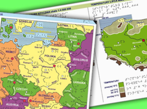 Nowe wydanie "Atlasu geograficznego Polski" dla niewidomych i słabowidzących