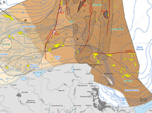 Geologiczne, arkuszowe mapy dna Bałtyku do pobrania z internetu <br />
Fragment mapy geośrodowiskowej