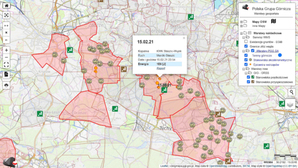 Udostępniono mapę wstrząsów górniczych kopalń należących do PGG SA