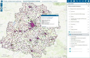 Łódzki geoportal: punkty użyteczności publicznej w nowej odsłonie