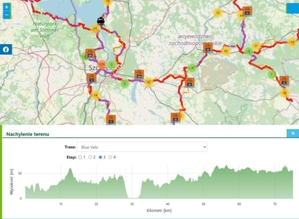 Zachodniopomorskie szlaki rowerowe na internetowej mapie