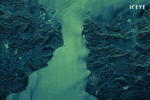 Szerokie widoki z radarowych satelitów ICEYE <br />
Gibraltar na zobrazowaniu Scan