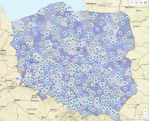 ARiMR uruchamia geoportal <br />
Ogólnodostępny serwis prezentujący lokalizacje placówek ARiMR