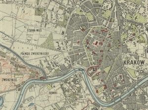 Setki kolejnych map topograficznych WIG już w sieci <br />
Wydanie turystyczne "Ojców-Kraków-Wieliczka"