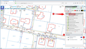 Wyszukiwanie warstw w Geoportalu