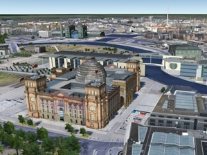 Rusza opracowanie cyfrowego bliźniaka Niemiec <br />
Model 3D Berlina w Google Earth