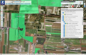 Lokalizuj działki zasobu własności rolnej SP na Geoportalu